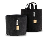 Root Pouch Black Textile Flowerpot 29x36 cm - 22 l